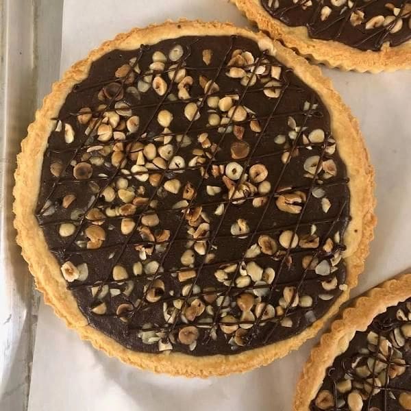 Chocolate Hazelnut Tarte